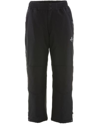 Refrigiwear Warm Water-resistant Insulated Softshell Pants - Black