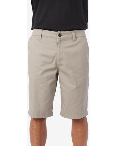 O'neill Sportswear Redwood Chino Shorts - Gray