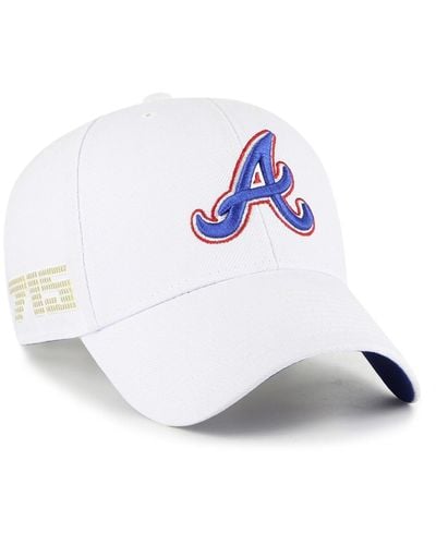 '47 Atlanta Braves 2023 City Connect Mvp Adjustable Hat - White