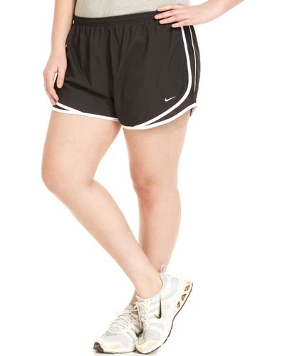 Nike Tempo Running Shorts (plus Size) - Black