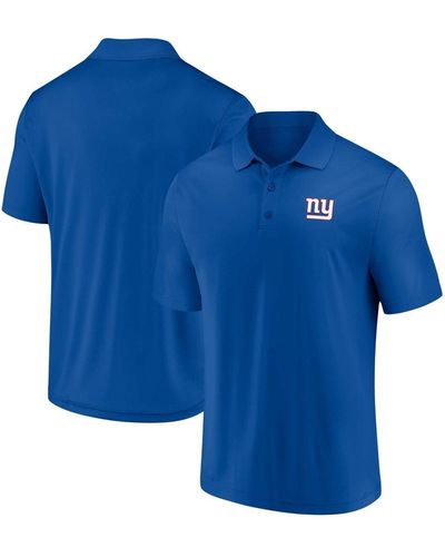 Fanatics New York Giants Component Polo Shirt - Blue