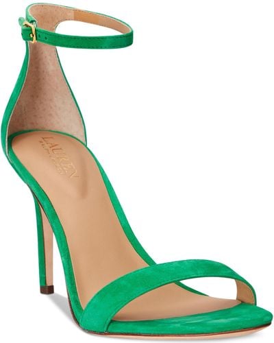 Lauren by Ralph Lauren Allie Ankle-strap Dress Sandals - Green