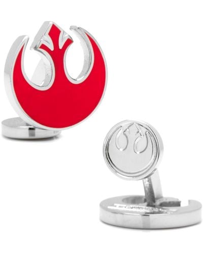 Cufflinks Inc. Rebel Alliance Symbol Cufflinks - Red