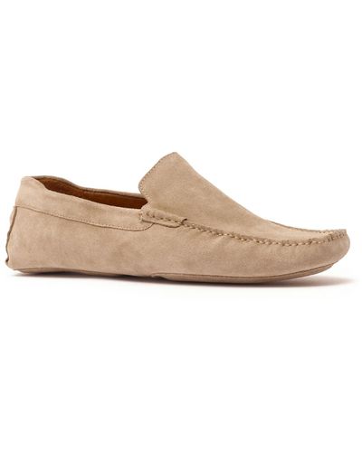Anthony Veer William House All Suede For Home Loafers - White