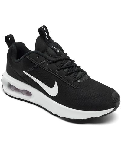 Nike Air Max Intrlk Lite Casual Sneakers From Finish Line - Black