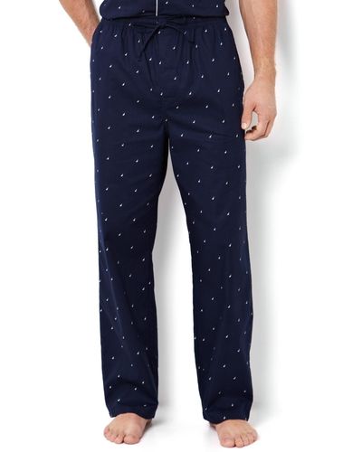 Nautica Signature Pajama Pants - Blue