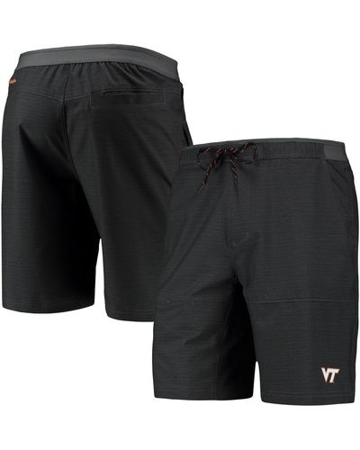 Columbia Virginia Tech Hokies Twisted Creek Omni-shield Shorts - Black