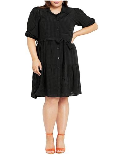 City Chic Plus Size Kassidy Dress - Black