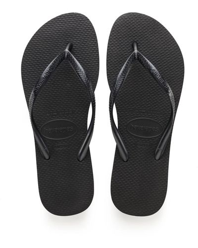 Havaianas Slim Flip-flop Sandals - Black