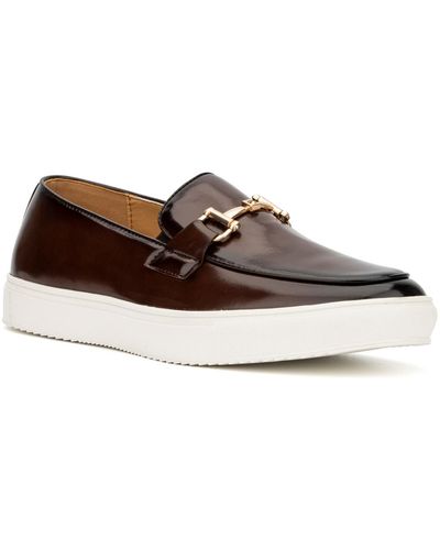 Xray Jeans Anchor Slip-on Loafers - Brown