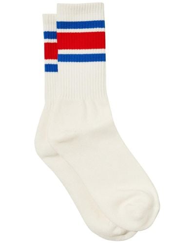Cotton On Essential Socks - White