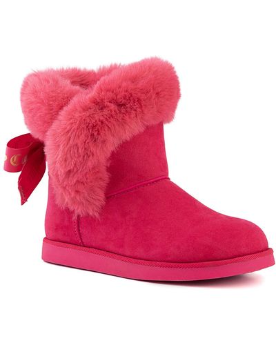 Juicy Couture King Winter Boots - Pink