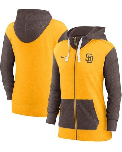 Nike San Diego Padres Full-zip Hoodie - Orange
