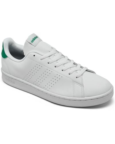 adidas Advantage Casual Sneakers From Finish Line - White
