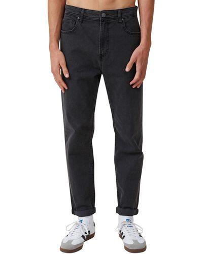Cotton On Relaxed Tapered Jeans - Black
