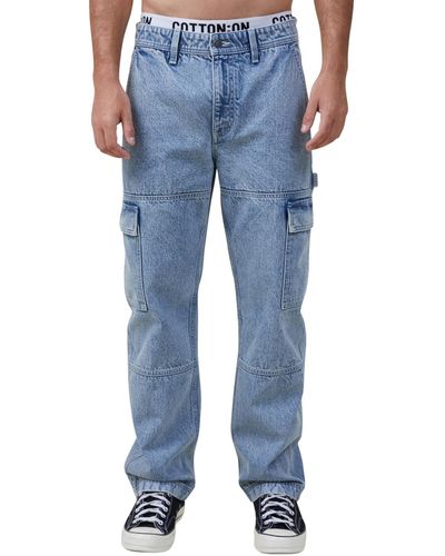 Cotton On Denim baggy Jeans - Blue