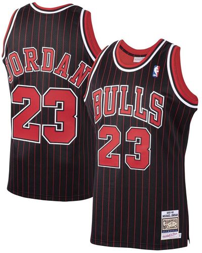 Mitchell & Ness Michael Jordan Chicago Bulls Hardwood Classics 1995-96 Authentic Jersey - Red