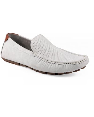 Tommy Hilfiger Alvie Moc Toe Driving Loafers - White