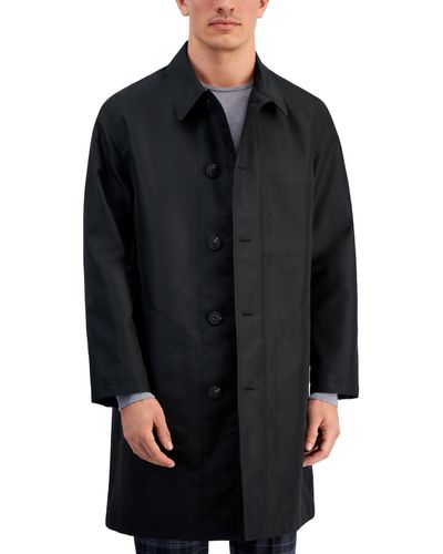 HUGO By Boss Relaxed-fit Coat - Black