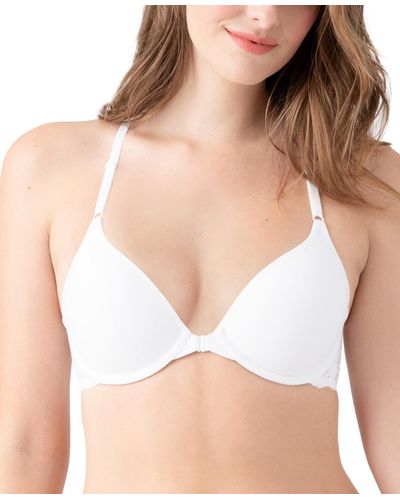 B.tempt'd By Wacoal Inspired Eyelet Front Close Bra 953219 - White