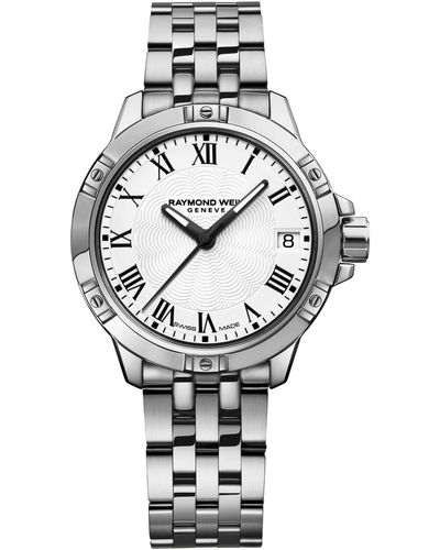 Raymond Weil Swiss Tango Stainless Steel Bracelet Watch 30mm 5960-st-00300 - Gray