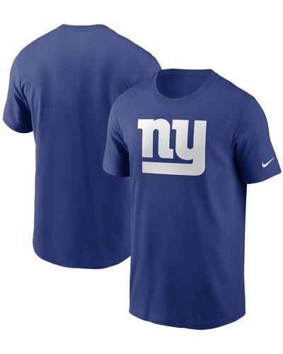 Nike New York Giants Primary Logo T-shirt - Blue