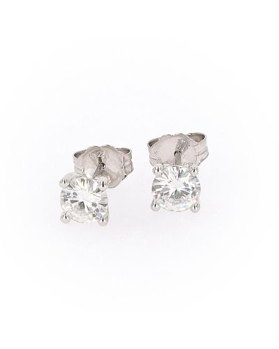 Charles & Colvard Moissanite Stud Earrings (1 5/8 Ct. T.w. Diamond Equivalent - White