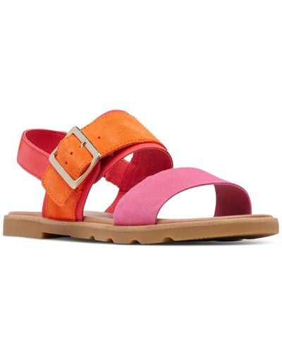 Sorel Ella Iii Slingback Sandals - Pink