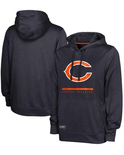Outerstuff Chicago Bears Speed Drill Streak Pullover Hoodie - Blue
