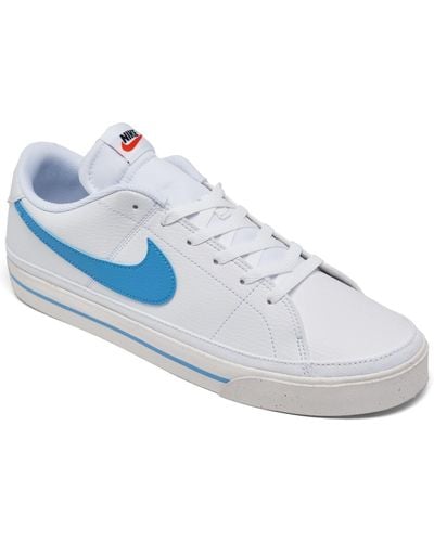Nike Court Legacy Next Nature Casual Sneakers From Finish Line - Blue