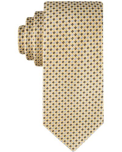 Tommy Hilfiger Core Micro-dot Tie - Metallic