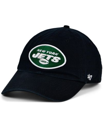'47 New York Jets Clean Up Cap - Black