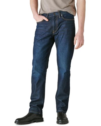 Lucky Brand 410 Athletic Straight Jeans - Blue