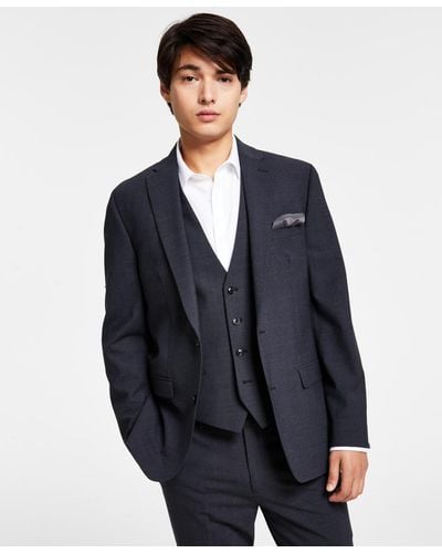 BarIII Slim-fit Wool Suit Jacket - Gray