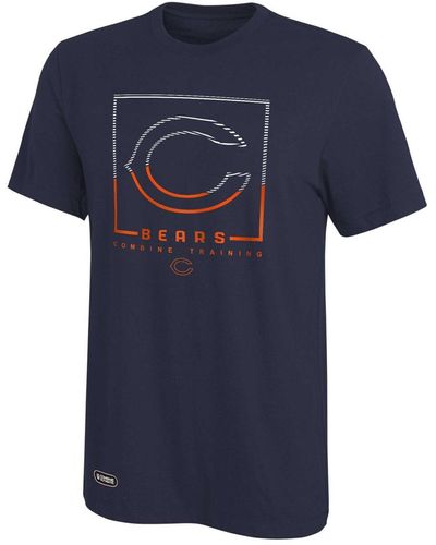 Outerstuff Chicago Bears Combine Authentic Clutch T-shirt - Blue