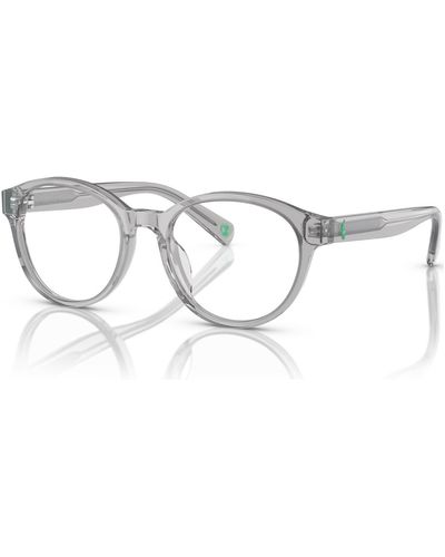 Polo Ralph Lauren Kids Round Eyeglasses - Metallic