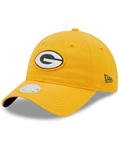 KTZ Green Bay Packers Core Classic 2.0 9twenty Adjustable Hat - Metallic