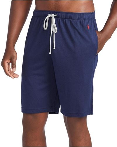 Polo Ralph Lauren Tall Supreme Comfort Sleep Shorts - Blue