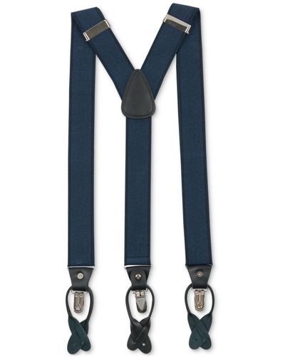 Con.struct Solid Suspenders - Blue