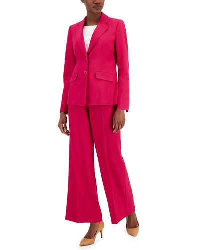  keusyoi Fashion Pink Formal Pant Suit 2 Piece Set