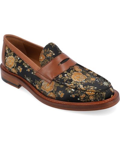Taft The Fitz Driving Penny Loafer - Brown