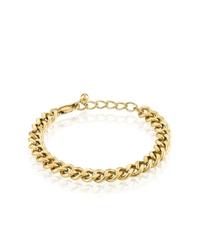 OMA THE LABEL Cuban Link Collection Bracelet - Metallic