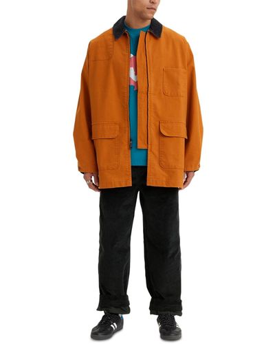 Levi's Relaxed-fit Elevated Skate Jacket - Orange
