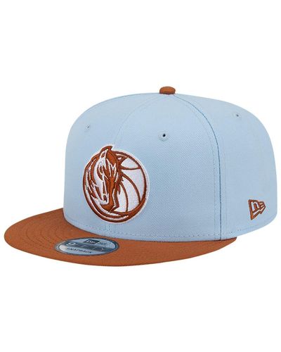 KTZ /brown Dallas Mavericks 2-tone Color Pack 9fifty Snapback Hat - Blue