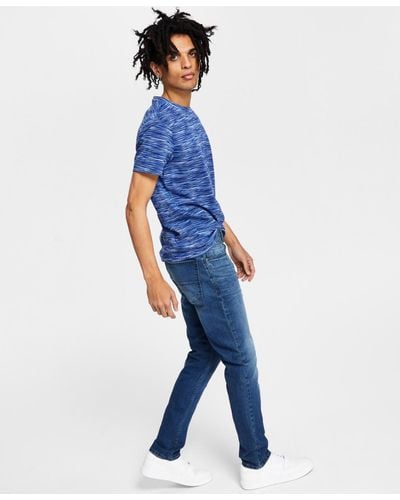 INC International Concepts Skinny-fit Medium Wash Jeans - Blue