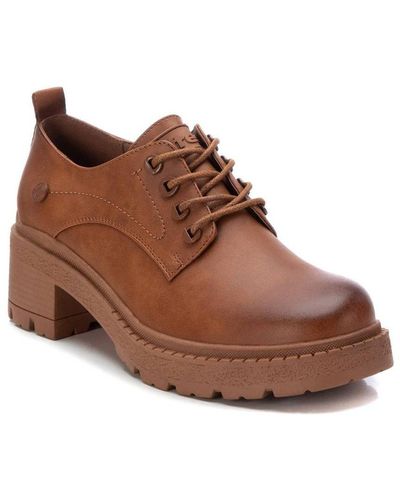 Xti Lace-up Oxfords By - Brown