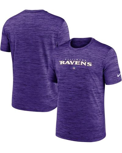 Nike Baltimore Ravens Velocity Performance T-shirt - Purple