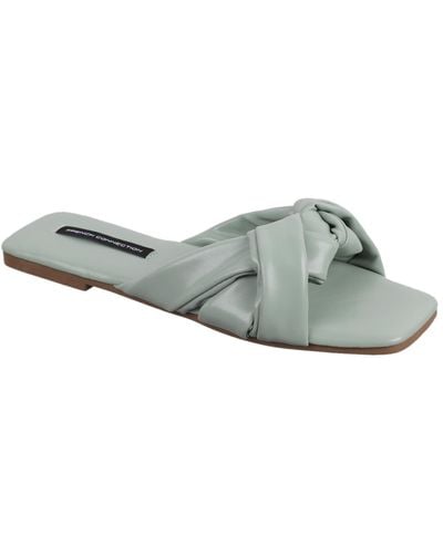 French Connection Knotted Sandal - Gray