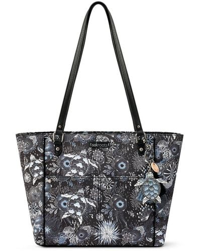 Sakroots Recycled Ecotwill Metro Tote Bag - Black