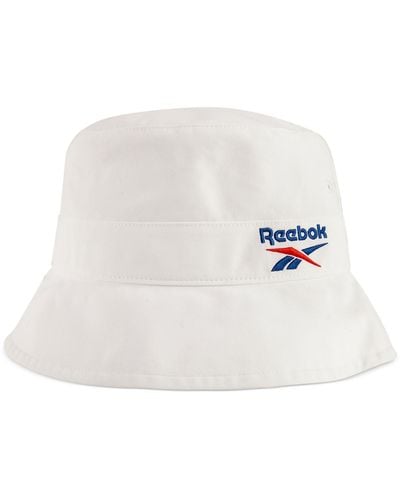 Reebok Logo Bucket Hat - White